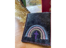 Stickdatei - Regenbogen Fisch